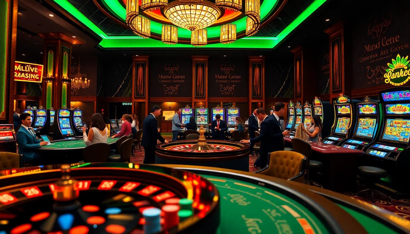 Experience the allure of BDTK1 amidst luxurious casino surroundings.
