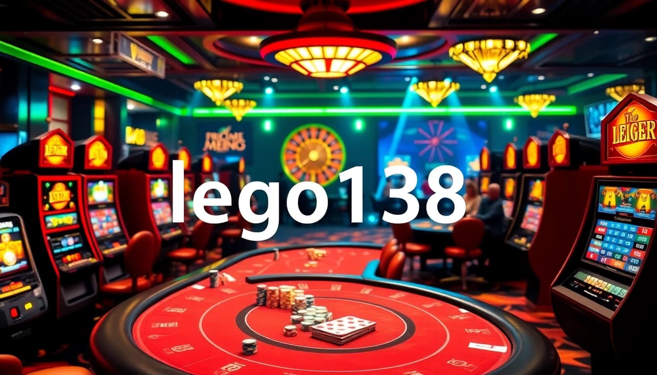Experience high-stakes excitement at lego138 with vibrant casino tables and thrilling gambling action.