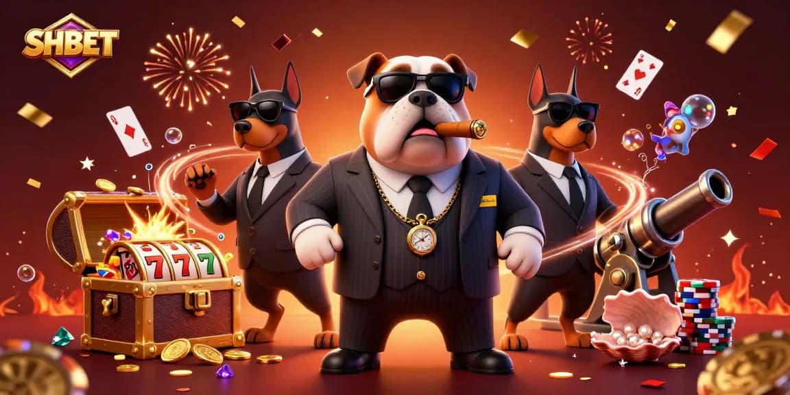 Experience thrilling wins at SHBET with a vibrant casino scene filled with games and excitement.