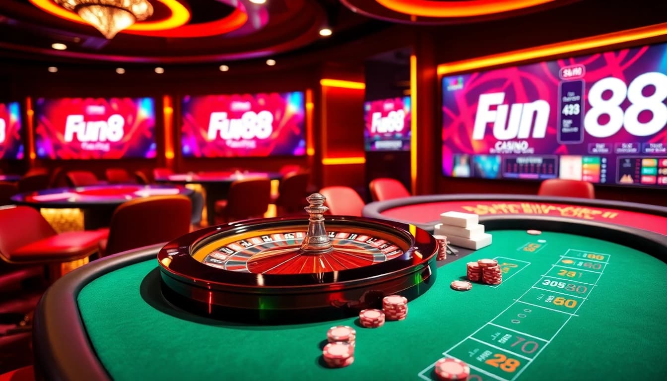 Experience thrilling gameplay with fun 88 as you engage with vibrant casino games and exciting betting options.