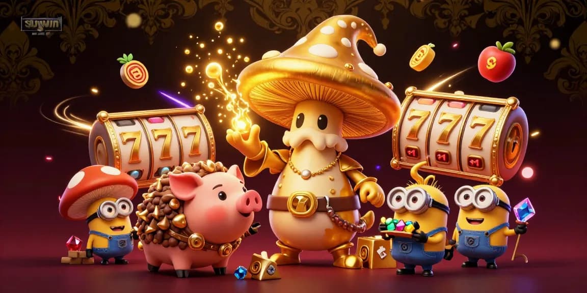 SUNWIN offers thrilling slot games with vibrant graphics, lucky 7s, and spinning reels for exciting wins.