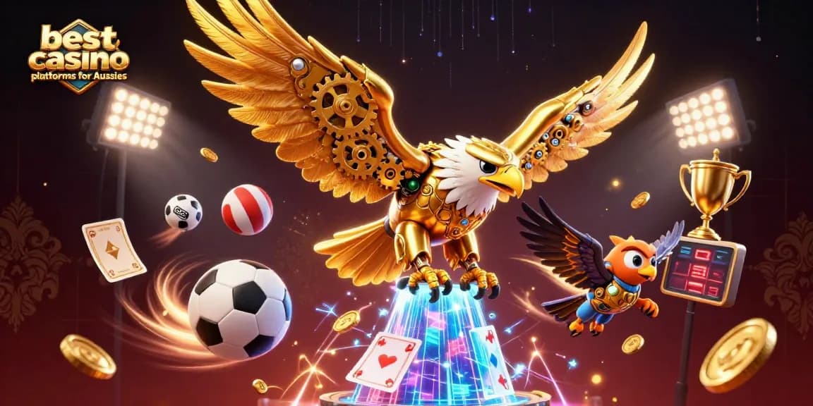 Engage with the best casino platforms for Aussies through thrilling gameplay illustrated in vibrant 3D.