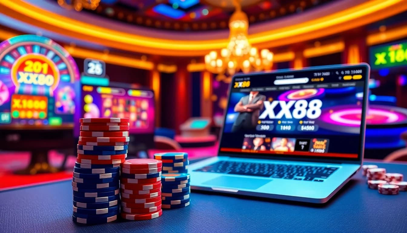 Experience the excitement of gambling at XX88 with vibrant casino games and thrilling betting options.
