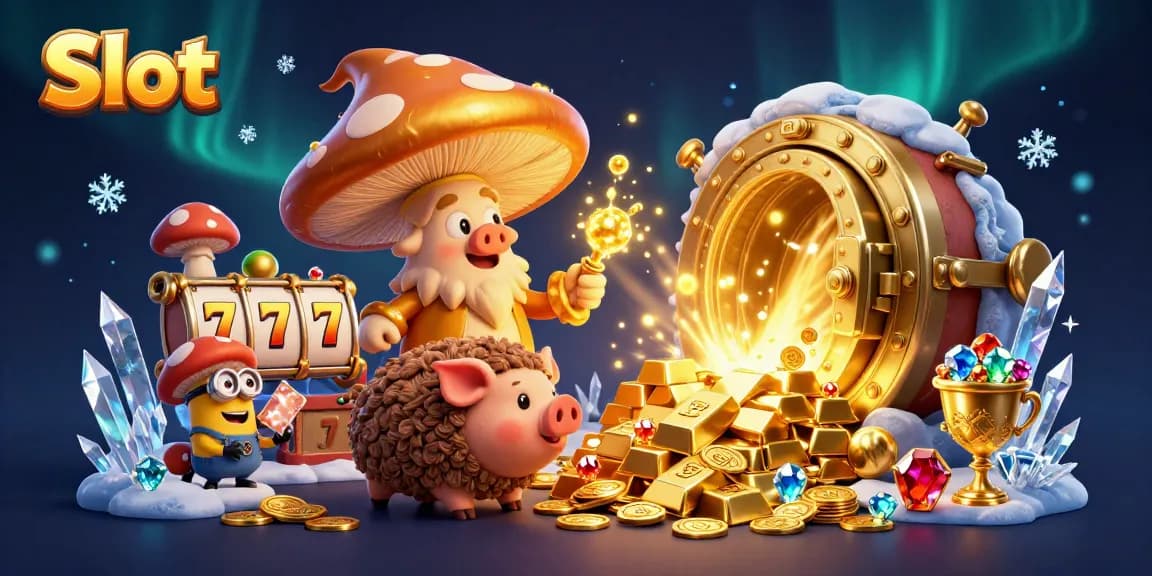 Engage with dynamic Slot gaming action as the magical wizard transforms treasures.