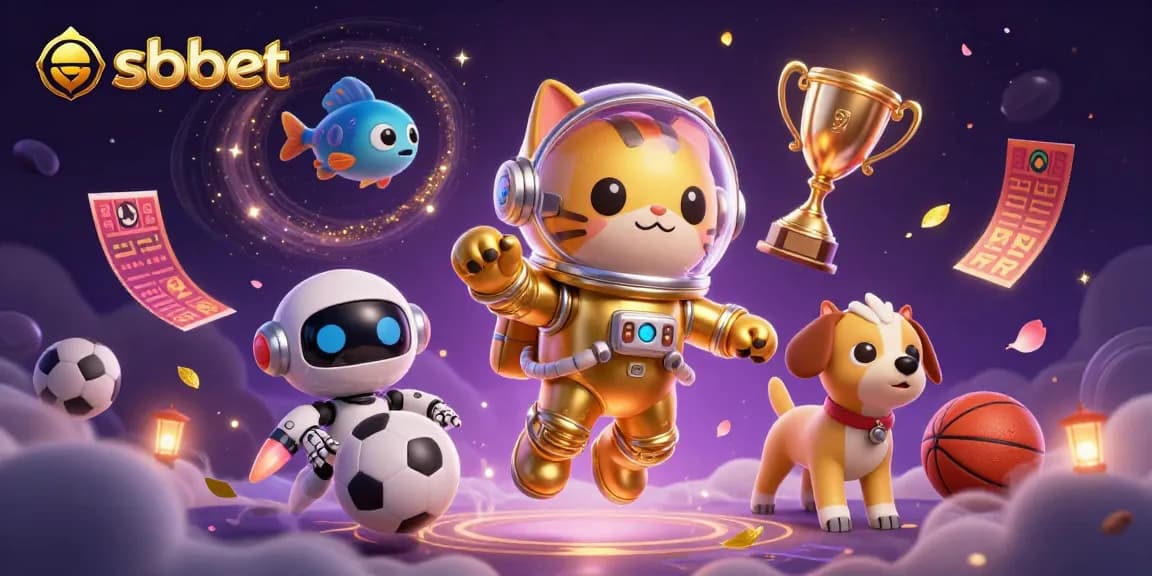 Engage with sbobet for thrilling sports betting experiences featuring cartoon characters in a vibrant illustration.