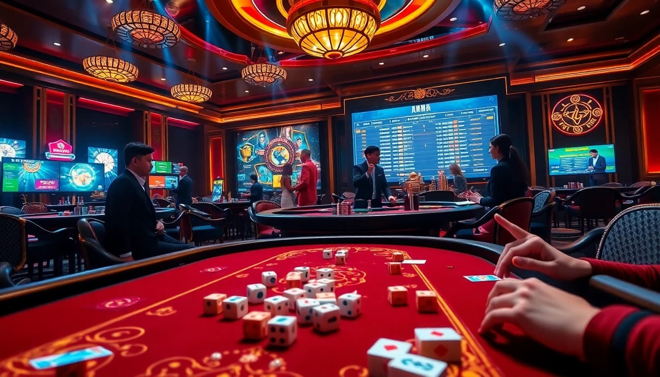 Experience the thrill of Tài Xỉu at https://taixiumd5.fan/, where players roll dice and strategize for big wins.