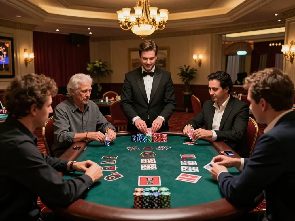 Players at UK88 enjoy an engaging game of blackjack with vibrant atmosphere