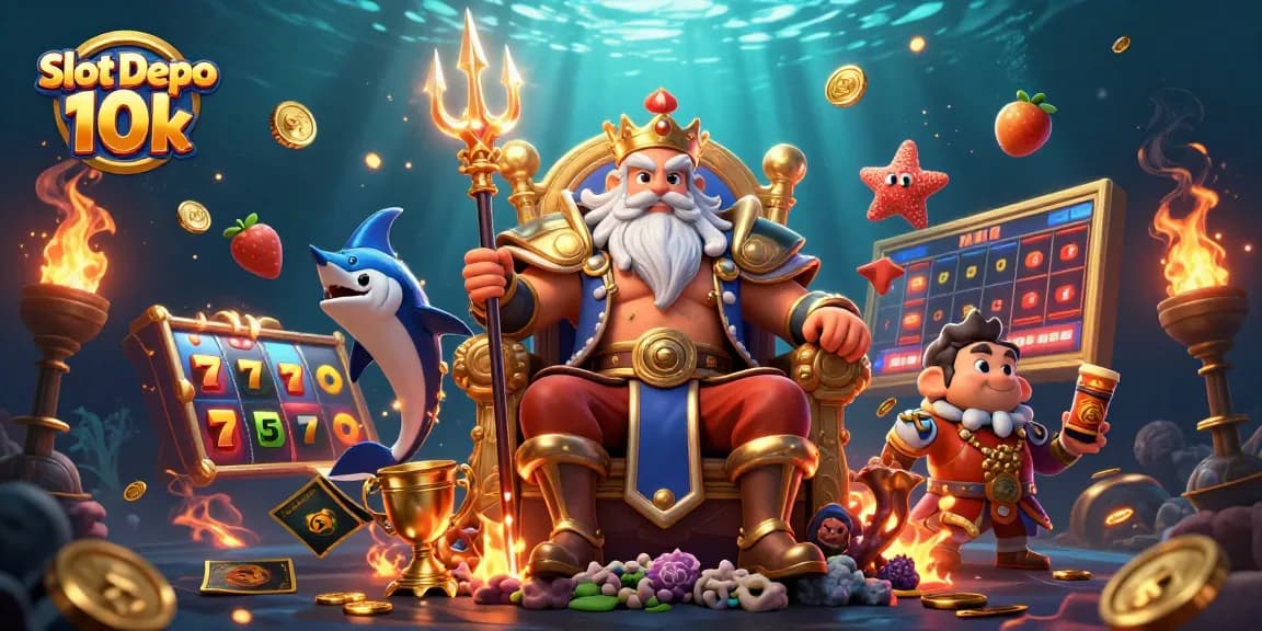 Experience engaging gameplay at Slot Depo 10k with thrilling slots and vibrant casino elements.