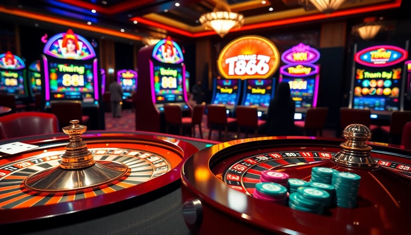 Experience the thrill at trang 88i with vibrant casino games and lively betting activities.