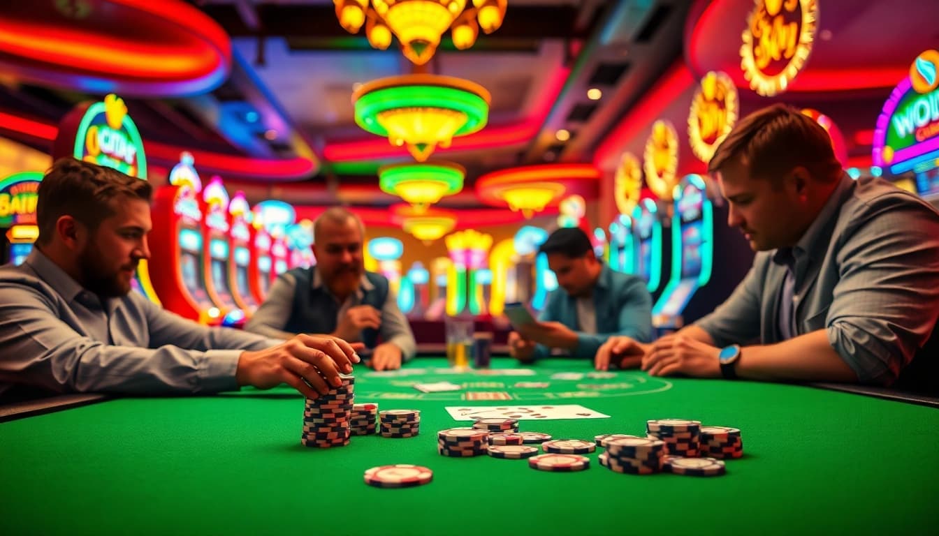 5777 bet app login এর সজীব ক্যাসিনো সৃজনশীল দৃশ্য।
