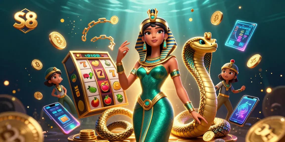 S8 empowers players with thrilling jackpot slots and crypto gaming adventures in a rich, captivating scene.