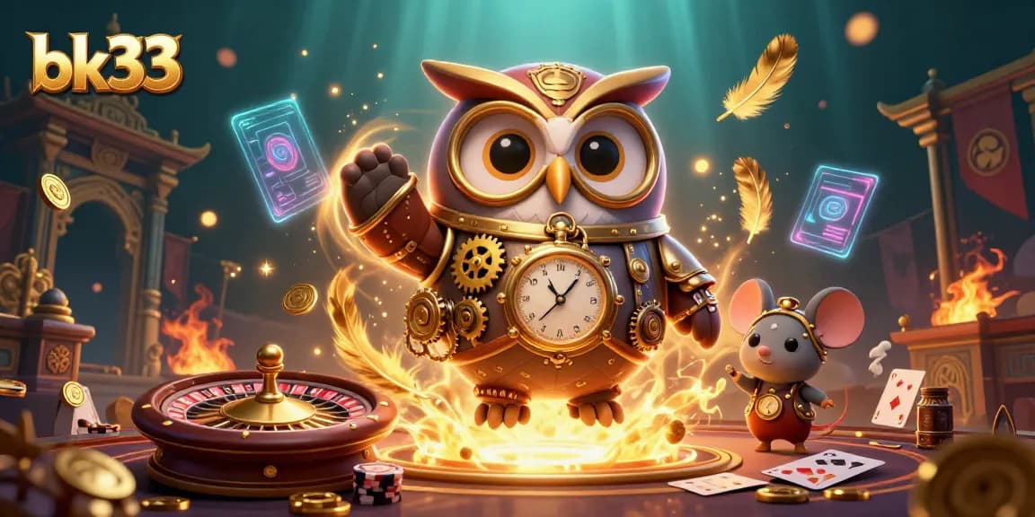 Experience thrilling live casino action with bk33 and fantastic wins in this vibrant illustration.