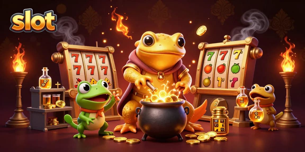 Memenangkan slot dengan karakter alkemis menggoda dan simpanan koin emas dalam permainan kasino online yang mengasyikkan