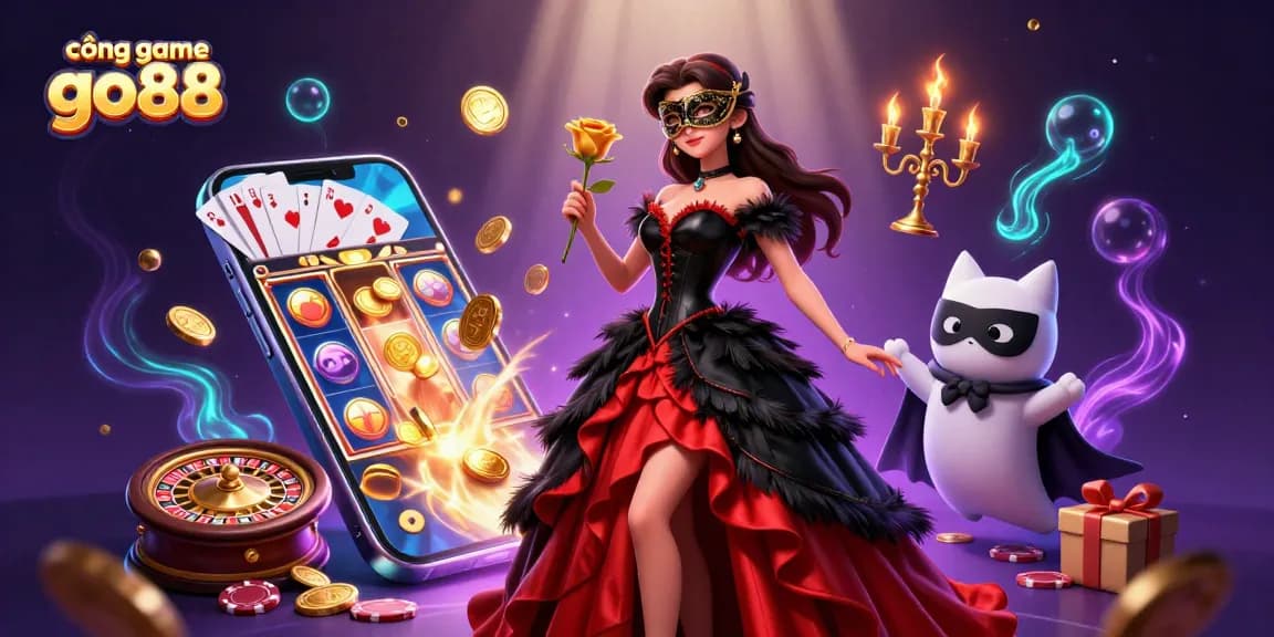 Engage with the vibrant gaming experience at cổng game go88 featuring thrilling slot games and dramatic fantasy elements.