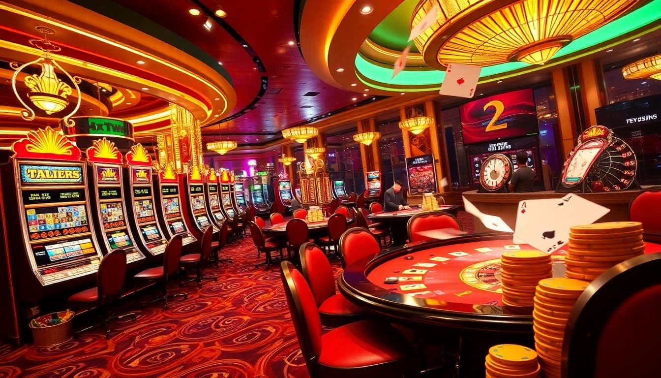 Experience the excitement of 23win with vibrant casino tables, thrilling slot machines, and dynamic gameplay.
