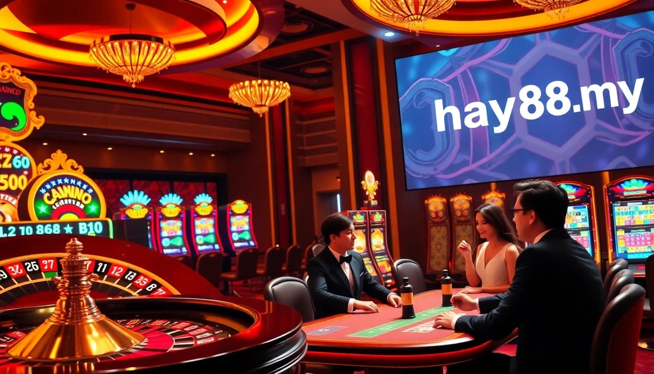 Experience thrilling wins at https://hay88.my/, featuring vibrant casino games and a luxurious atmosphere.