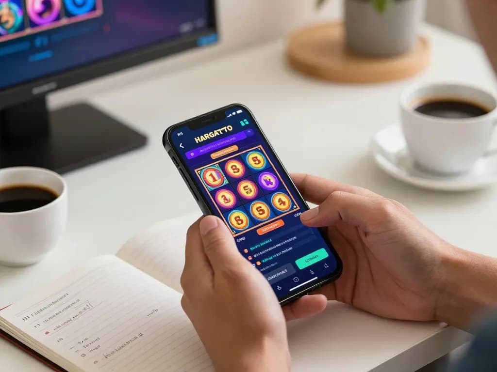 Terlibat dalam permainan online dengan platform HARGATOTO untuk slot RTP tinggi dan hadiah
