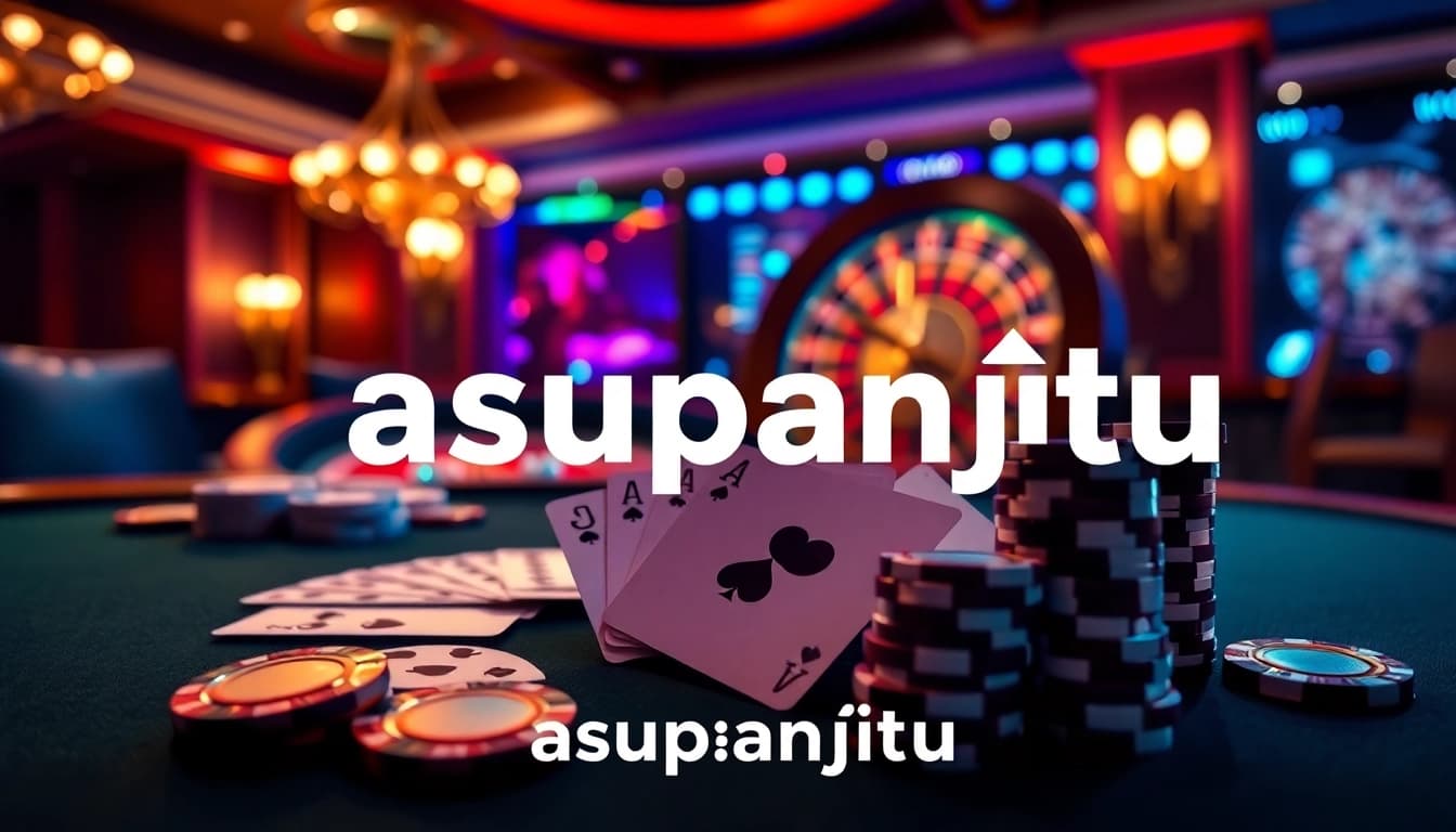 Experience thrilling gameplay at asupanjitu with vibrant casino tables and exciting betting options.
