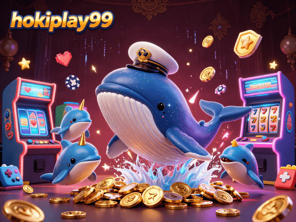 Menggandakan keseruan hokiplay99 dengan ikan paus raksasa di lautan koin dan jackpot slot.