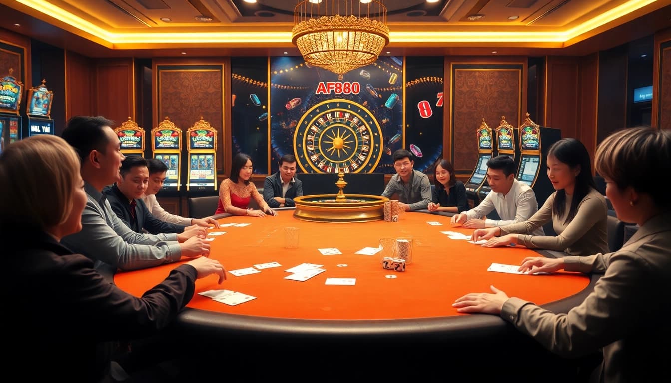 Engage with the premier nhà cái af88 at a luxurious online casino featuring poker, slots, and roulette.