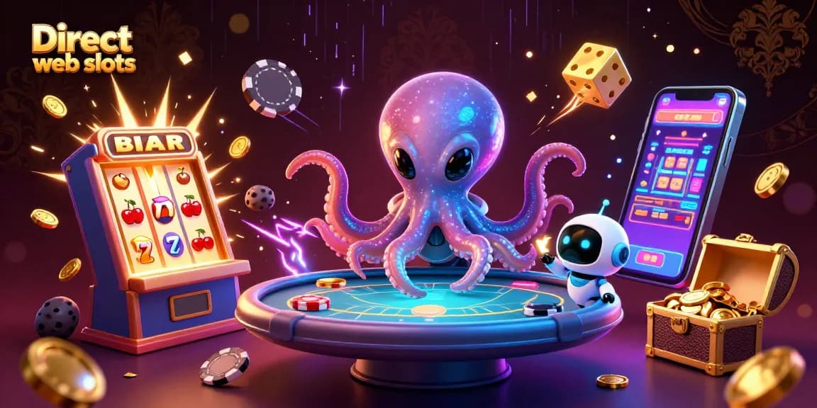 Experience thrilling action with Direct web slots featuring dynamic slot machines and colorful gaming elements.