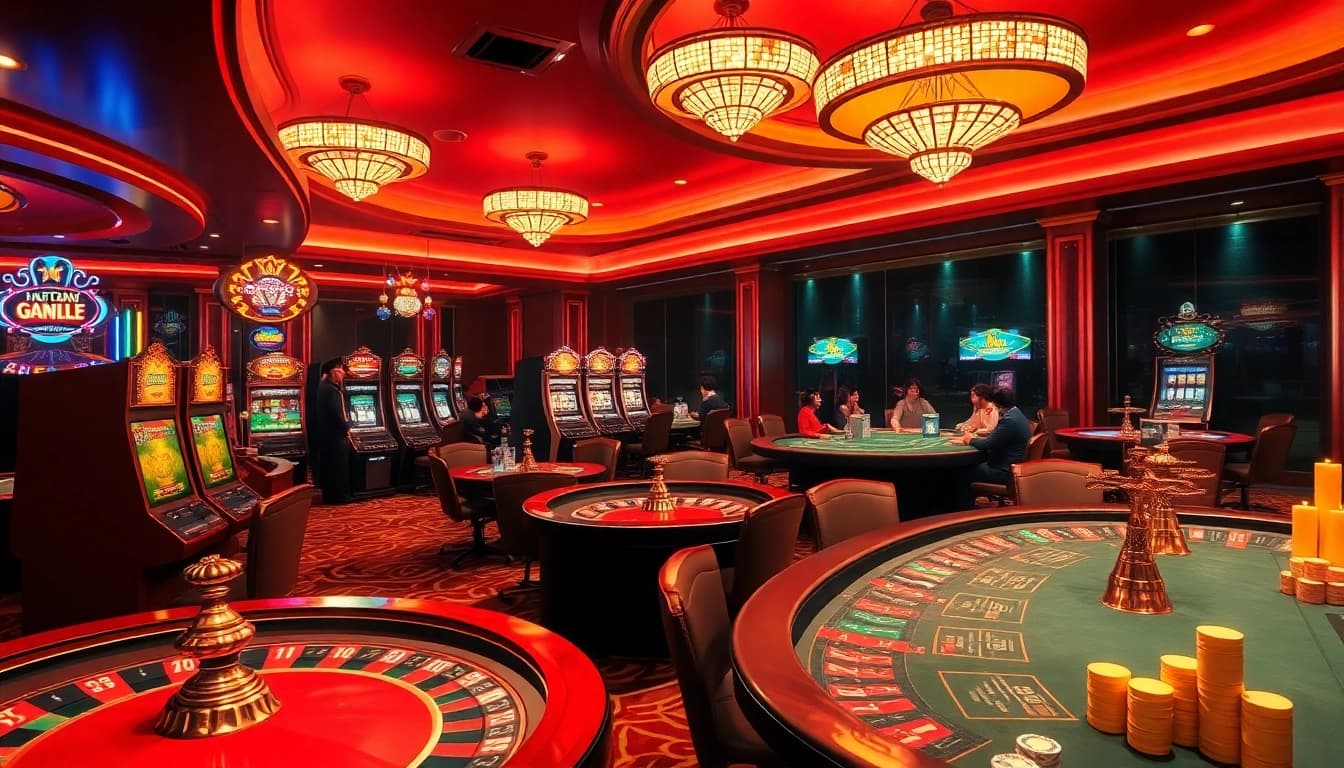 Experience the excitement at nhà cái rikbet with vibrant casino games and engaging players.