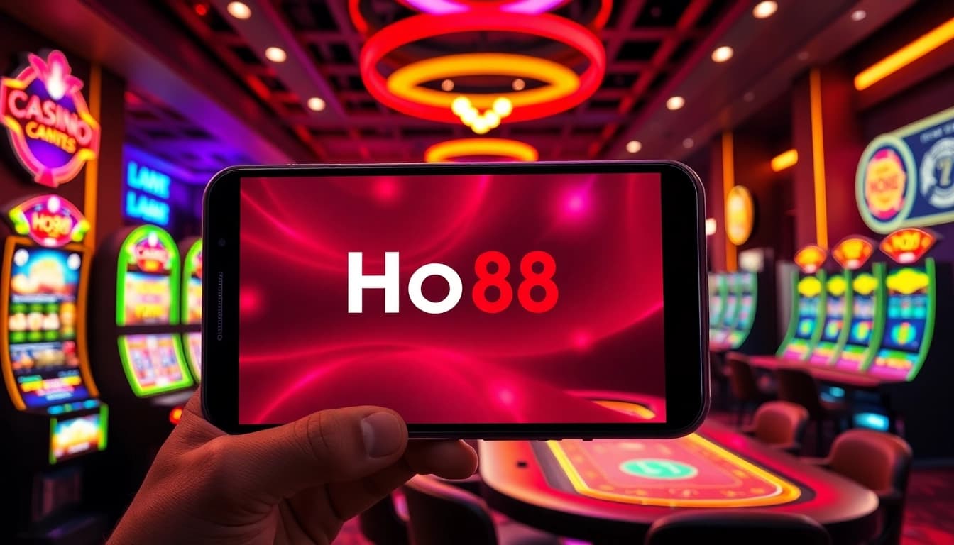 Ho88 online casino scene showcasing exciting gameplay and vibrant digital interface for 2026.
