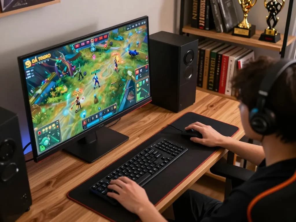 Engaging gameplay of đá gà thomo on an online platform showcasing a live match.
