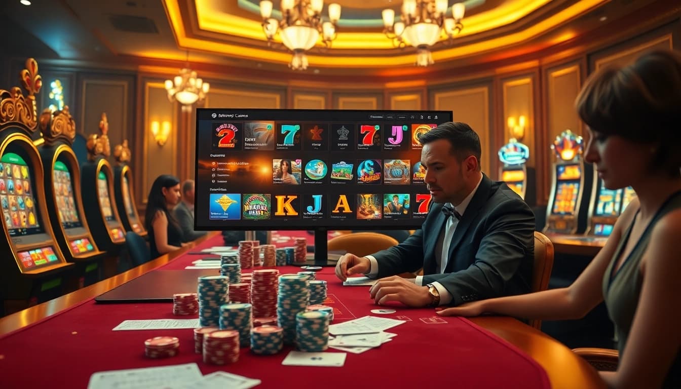Experience top-tier gaming at idnslot with vibrant slot machines and exciting casino elements.