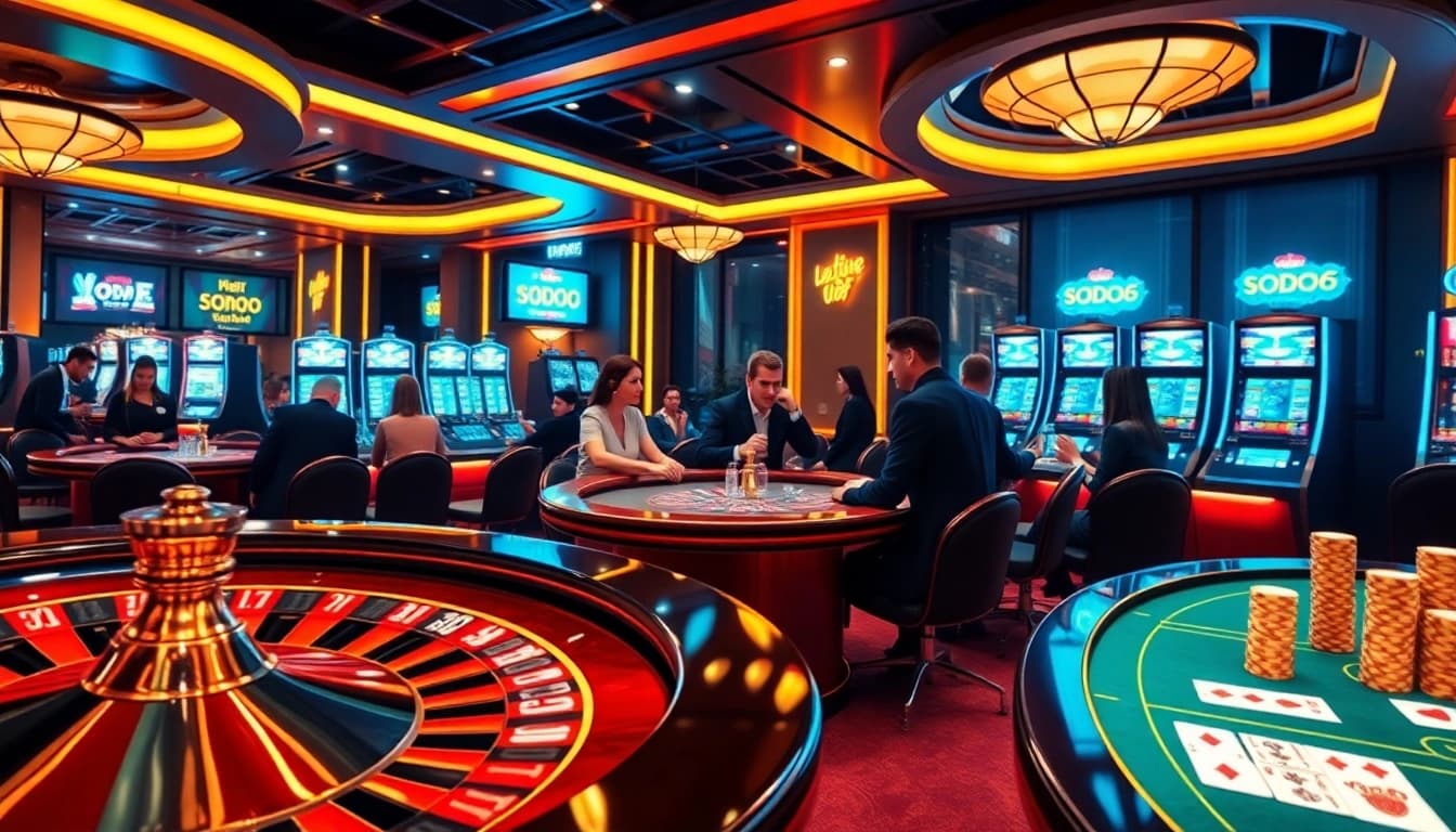 SODO66 enhances the online gambling experience with vibrant tables, dynamic games, and professional interfaces.