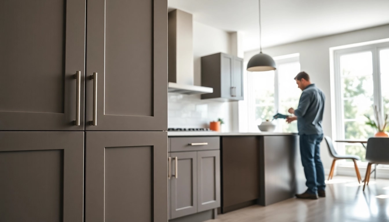Transform your kitchen with Cabinet Refacing Saint Petersburg FL, showcasing sleek cabinet designs and expert craftsmanship.