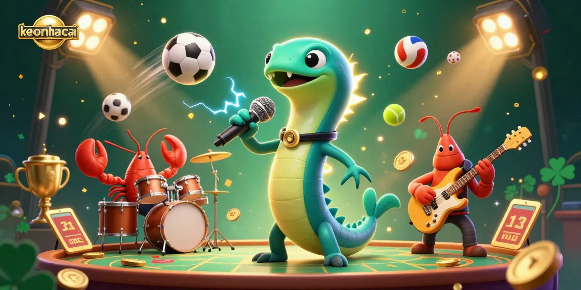 Experience keonhacai action with a lively underwater casino scene featuring dynamic sports elements.
