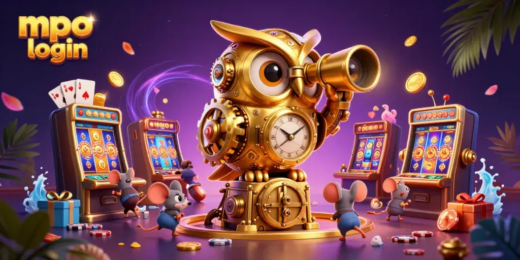 Rasakan keseruan mpo login di dunia game slot dengan karakter khas dan elemen menarik.