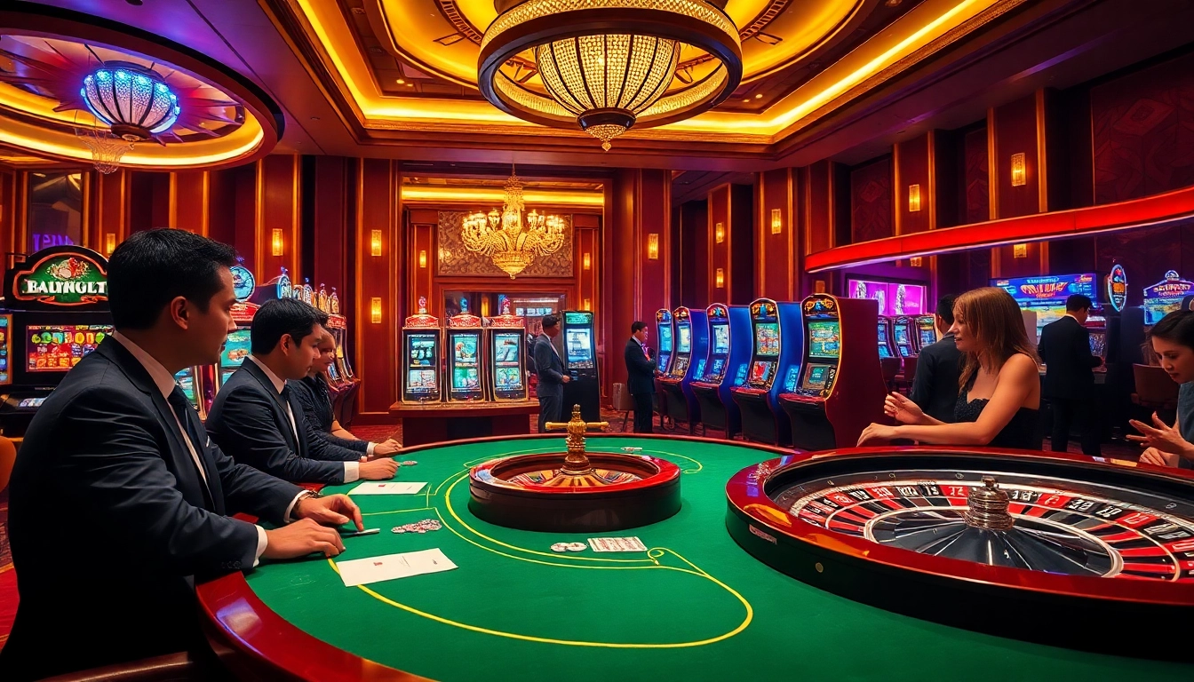 Experience thrilling gameplay at BDTK66's elegant casino with engaging poker and slot machines.