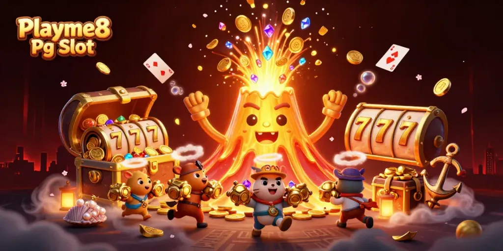 เล่น Playme8 Pg Slot และสัมผัสการหมุนที่ตื่นเต้น พร้อมรางวัลใหญ่!