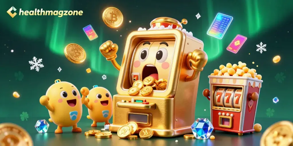 Menggoda jackpot dengan mesin slot emas sentien, menampilkan slot online healthmagzone yang menyenangkan.
