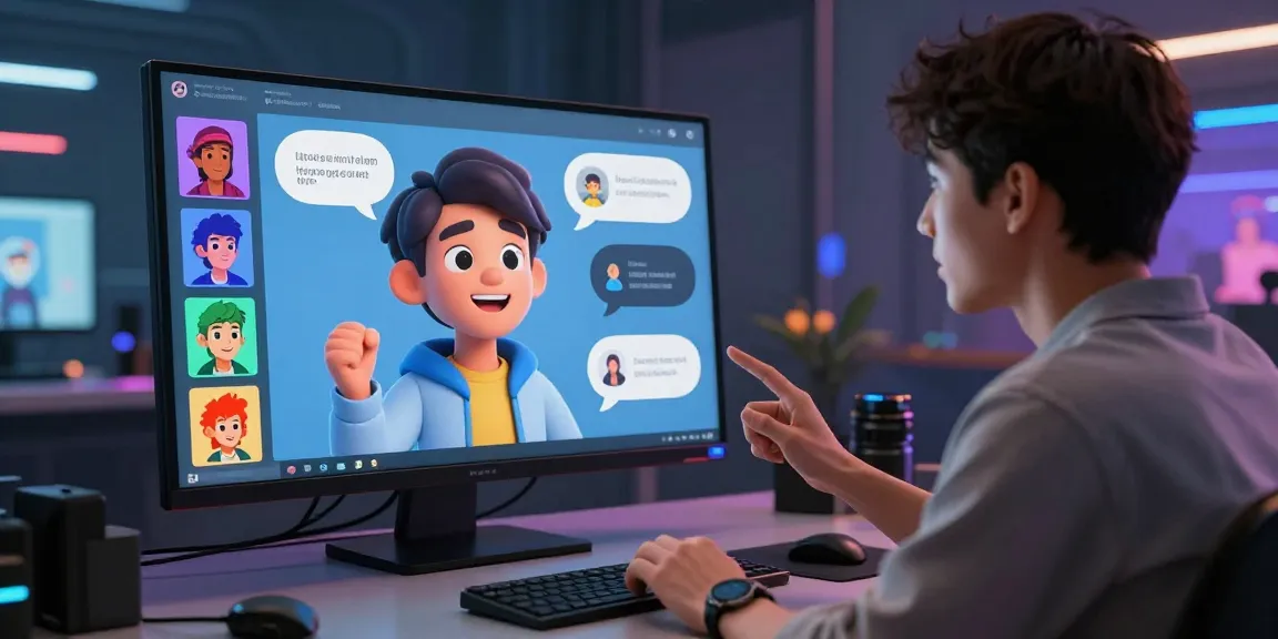 Engaging interaction with CrushOnAI characters in a vibrant 3D chat environment.