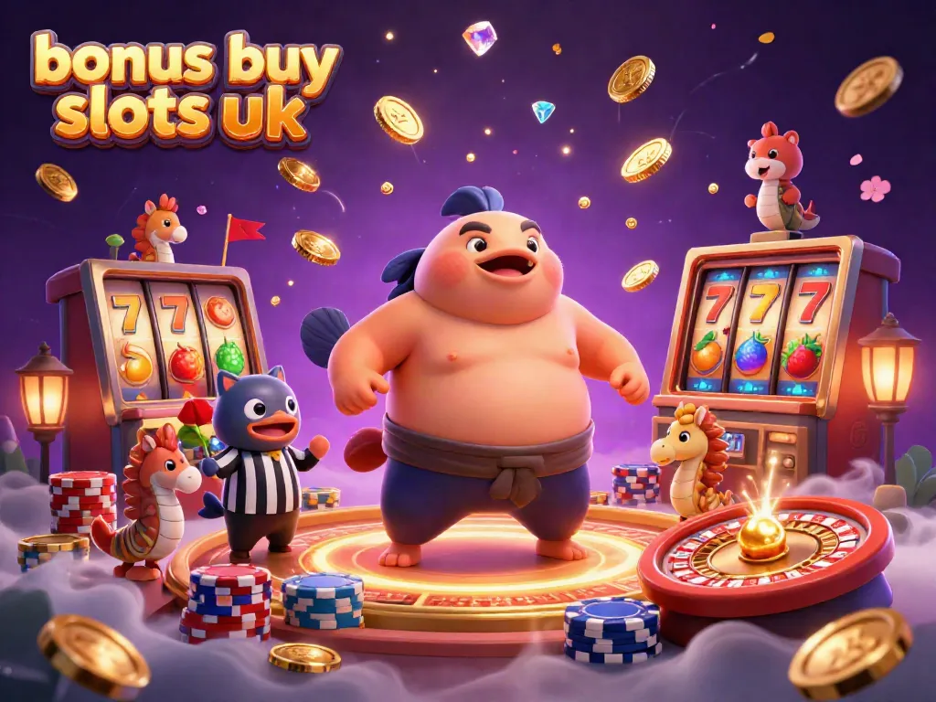 Engage with bonus buy slots UK in an underwater casino scene featuring dynamic characters and vibrant gaming elements.