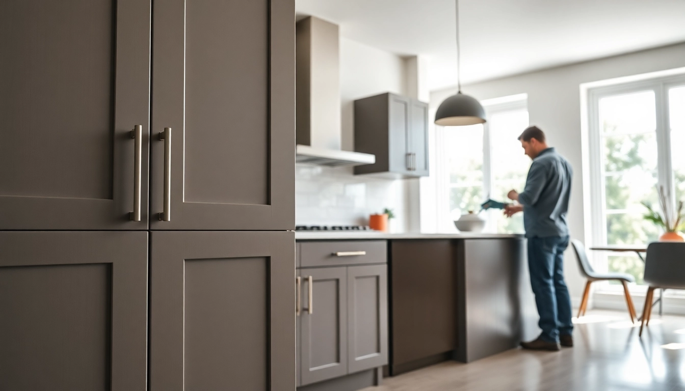 Transform your kitchen with Cabinet Refacing Saint Petersburg FL, showcasing sleek cabinet designs and expert craftsmanship.