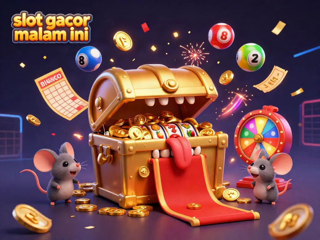 Galang jackpot dengan slot gacor malam ini dan karakter menarik memikat para petualang dalam suasana perayaan.