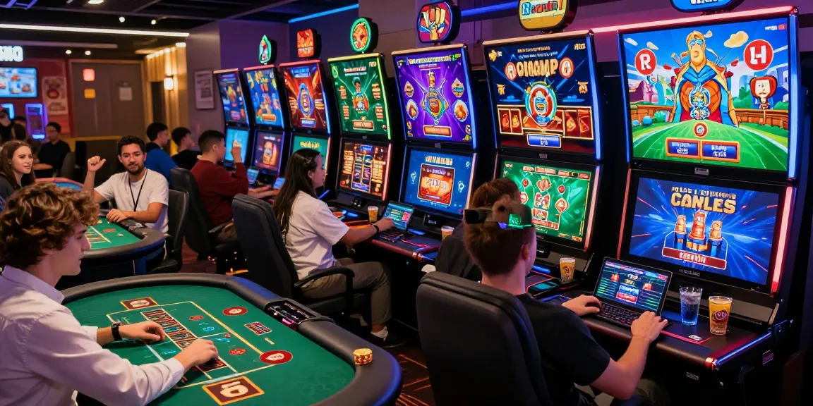 Credit card casinos in the UK showcasing exciting gameplay at https://eatm.org.uk/ with players using Visa and Mastercard.