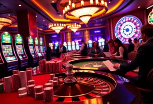 Experience the thrill of online gambling at ww88 with colorful casino tables and engaging players.