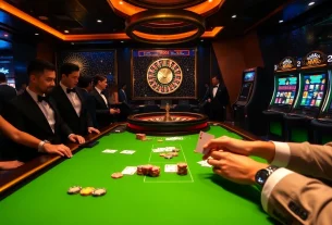 Experience thrilling moments at MM88's luxury casino with vibrant games and exciting bets.