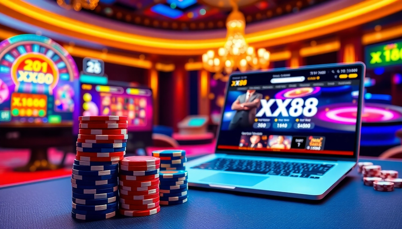 Experience the excitement of gambling at XX88 with vibrant casino games and thrilling betting options.
