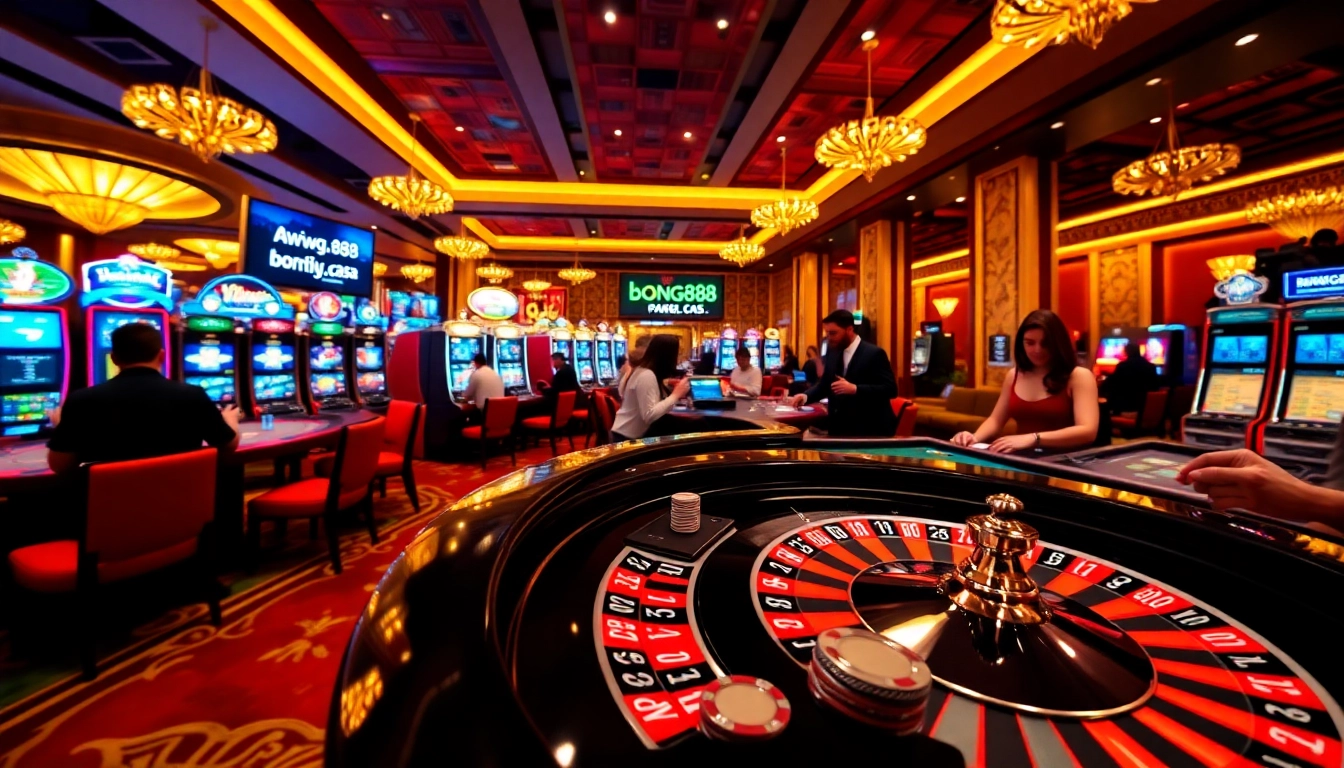 Experience thrilling gambling action at https://bong88.casa/ with live dealers at elegant casino tables.