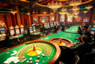 NEO79 Casino table scene showcasing thrilling gameplay and luxurious atmosphere.