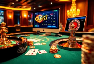 Engage in thrilling gambling activities at GA6789's premium live casino experience with stunning visuals and interactive features.