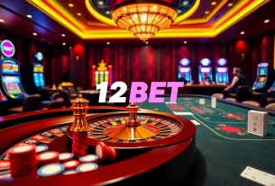 Experience the thrill at 12BET casino with vibrant games and engaging players.