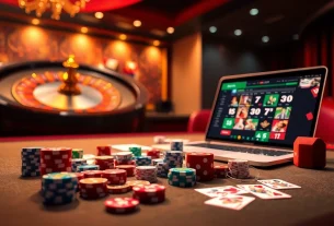 Experience the thrill of 789win with a vibrant casino scene of poker and roulette.