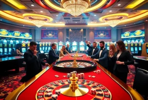 Experience the thrill of winning at the prestigious gaming tables of https://j88com.live/ with vibrant casino visuals.
